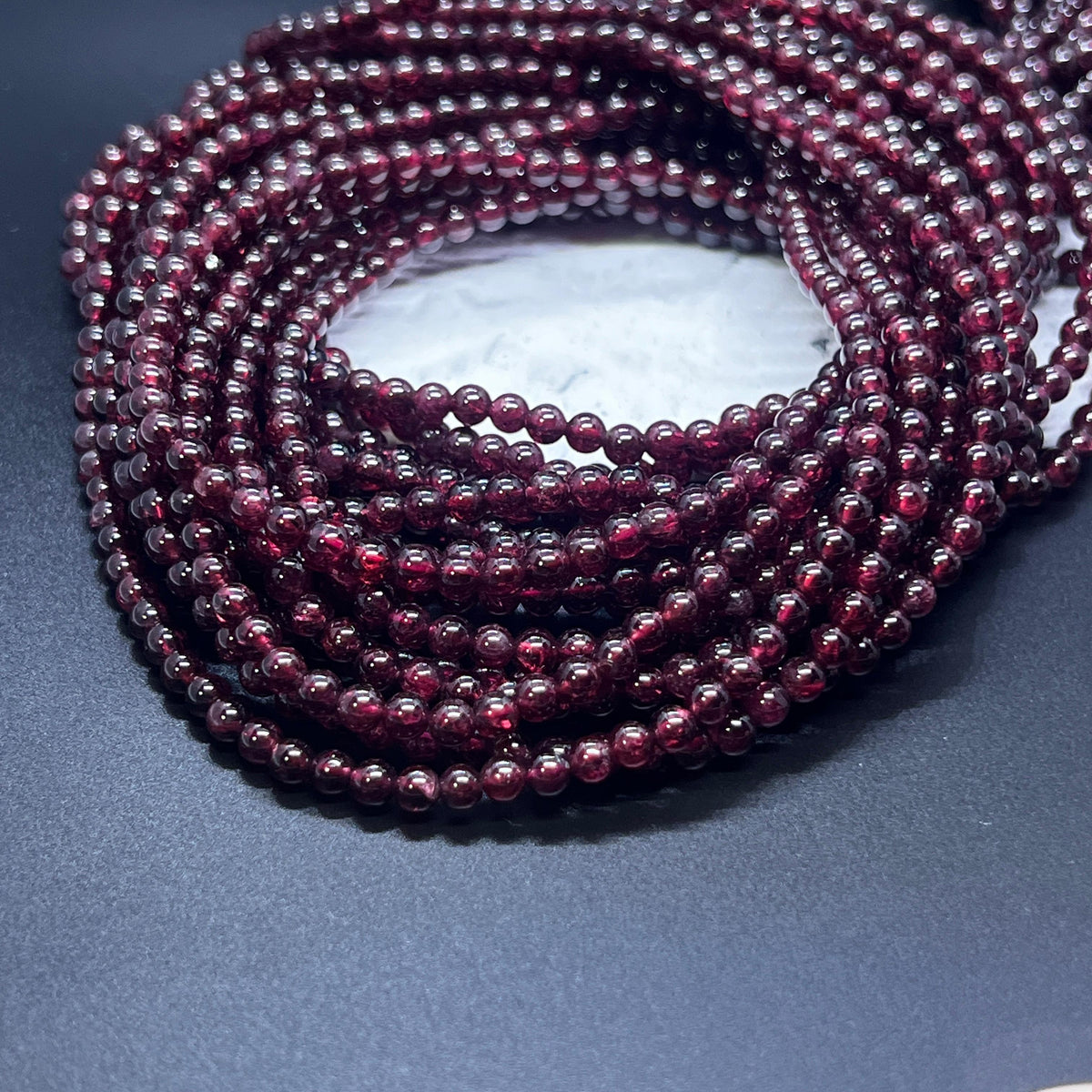 石榴石頸串/手串三圈 - singhomart