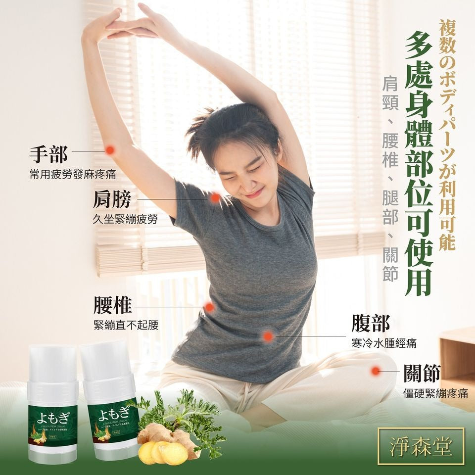 台灣淨森堂艾草植萃溫灸膏 30ml - 竄紅亞洲的新式溫灸膏❗ - singhomart